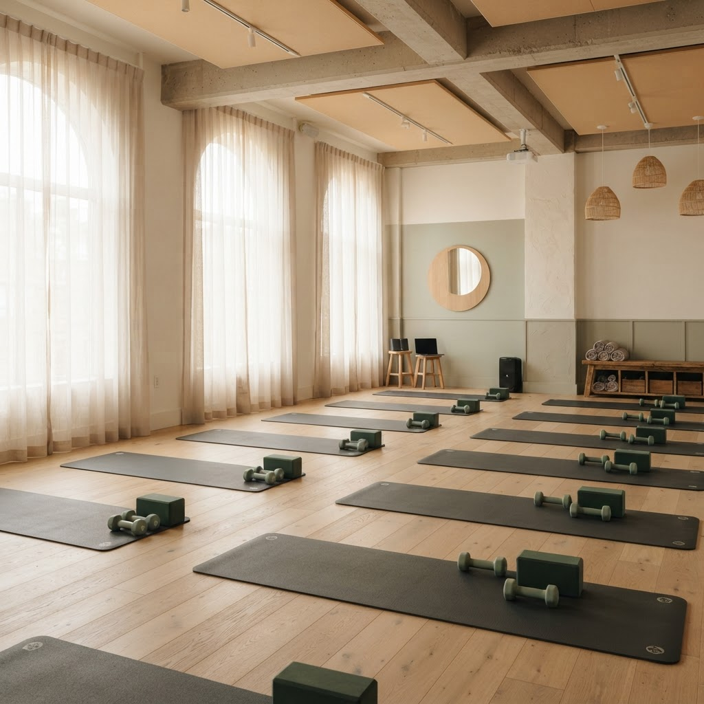 Group fitness boutique fitness studio